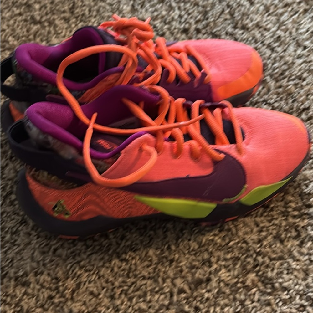 Nike Kids Sneakers in Pink, Purple, and Orange